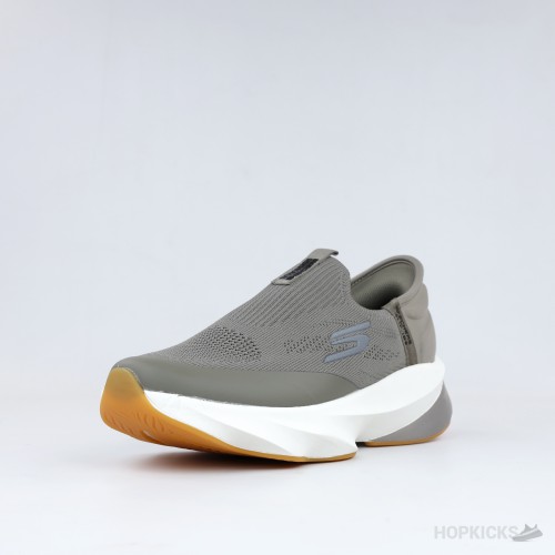 Skechers Hands Free Slip-ins: GO WALK Arch Fit 2.0 – Hyper Burst (Taupe/Grey)