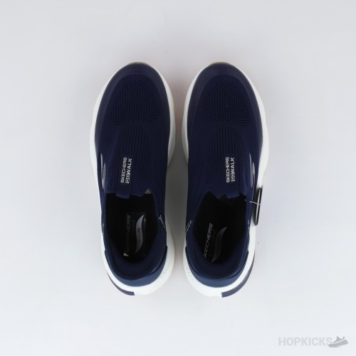 Skechers Hands Free Slip-ins: GO WALK Arch Fit 2.0 – Hyper Burst (Navy Blue/White)