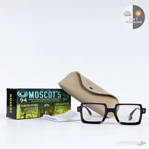 Moscot Onyx Photochromic Sovereign (Color Changing Lens) (Premium Batch)
