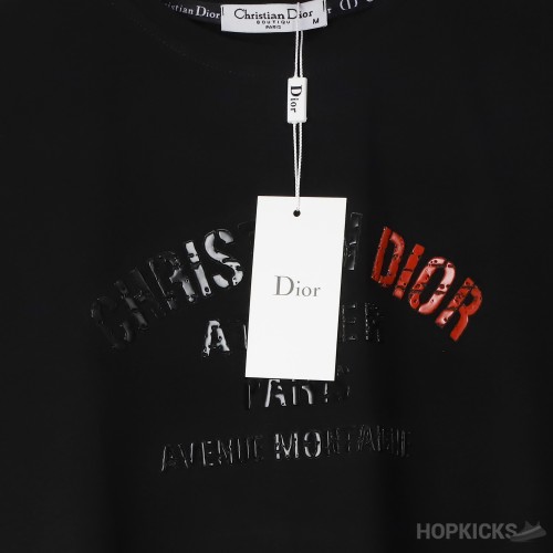 Dior Red Black T-Shirt