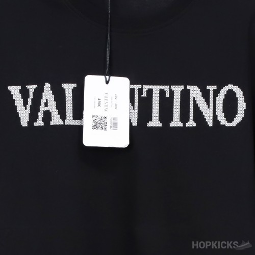 Valentino Men Black T-Shirt